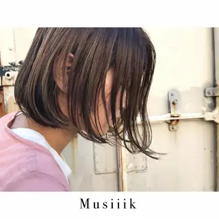 ショート カラー Musiiik hairのヘアスタイル