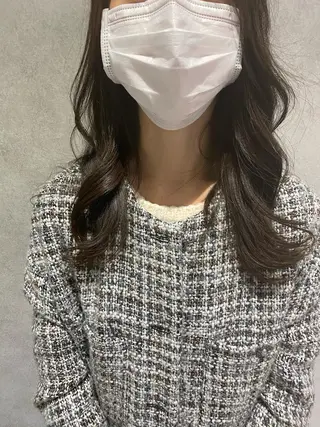 ロング カラー パーマ 韓国hair ·͜· watanabeのヘアスタイル