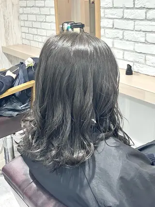 ミディアム カラー ヘアアレンジ CIEL千葉店【シエル】所属・💙CIEL／AO I💙【千葉駅】のその他イメージ