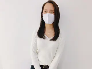 ミディアム カラー タカハシ ハヤトのヘアスタイル