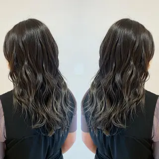 セミロング カラー 縮毛矯正職人/艶髪 ✨️村上 渉のヘアスタイル