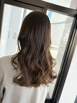 ロング 🇰🇷韓国風顔周り NANAMI🇰🇷のヘアスタイル