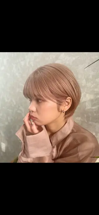 ショート カラー GO GOOD.所属・山口 智也のヘアスタイル