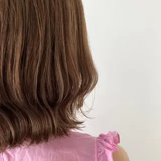 ミディアム カラー 小島 健太郎のヘアスタイル