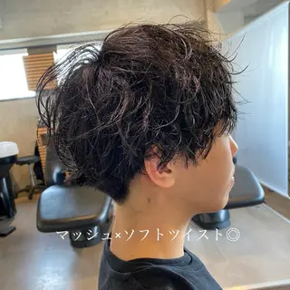 ショート パーマ メンズ ✂︎メンズ特化✂︎ 竹内貴則のヘアスタイル