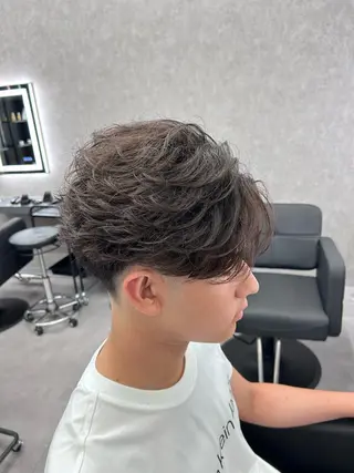 ショート パーマ メンズ お客様満足度NO.1 /メンズヘアYUTAのヘアスタイル