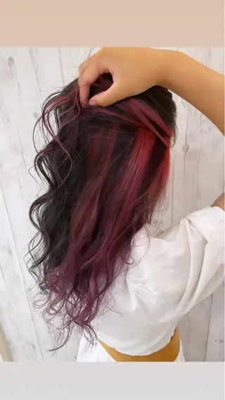 カラー 名古屋のピンク好き かずくん🦩のヘアスタイル