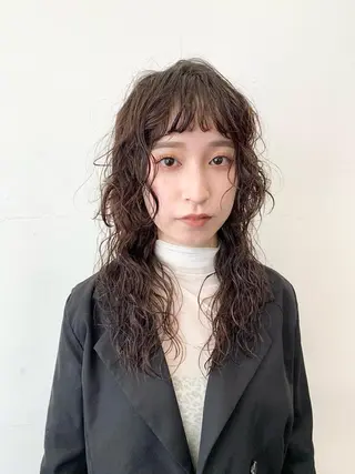 ロング パーマ レイヤーカット/艶髪 ✨💭KIRARIのヘアスタイル