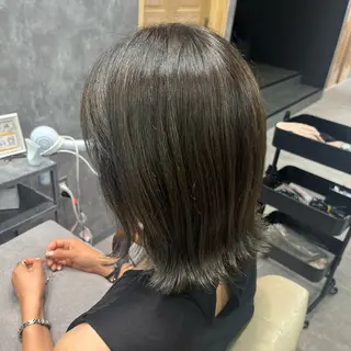 ミディアム 勝 瑞貴のヘアスタイル