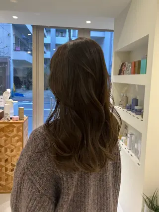 セミロング 長尾 理子のヘアスタイル