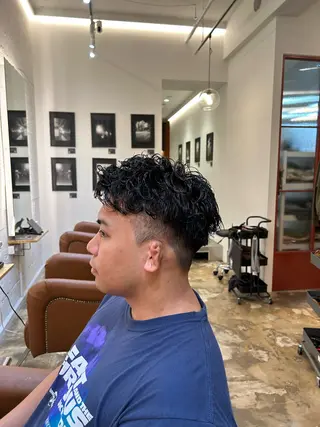 パーマ メンズ AMBERGLEAM Hair&Cloth Yoga所属・Ryo☘縮毛矯正/ パーマ/ブリーチ/のヘアスタイル