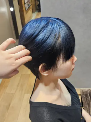 ショート カラー ACTOR所属・外戸口未優利 /ケドグチミユリのヘアスタイル