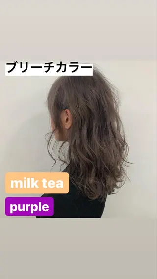 セミロング カラー ヘアアレンジ 垢抜け案内人 鈴木聖矢✂️のヘアスタイル