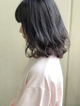 ミディアム imai /カット/パーマのヘアスタイル