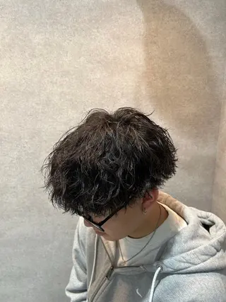 ショート カラー パーマ メンズ キッズ 🔥パーマ特化🔥 優馬のヘアスタイル