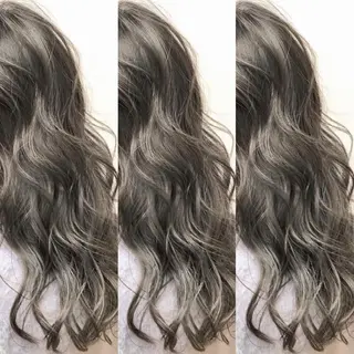 ロング カラー パーマ ヘアアレンジ tocca所属・毎月通える価格♪ 杉本真基のヘアスタイル