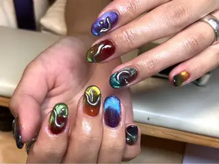 ネイル RinRin　nail所属・孔 ジンシェンのネイルデザイン