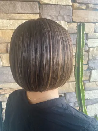 ショート ase.糸島店所属・UEDA AYAのヘアスタイル