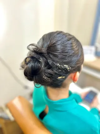 ヘアアレンジ 似合わせヘアメイク 💐オダギリチアキのヘアスタイル