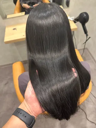 ロング SALOWIN原宿AROA店所属・顔まわり神カット✂︎ 齋藤雄大【表参道】のヘアスタイル