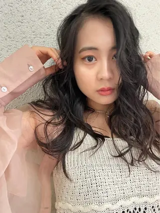 ロング mono.所属・南茨/ヘッドスパ /カット/momoのヘアスタイル