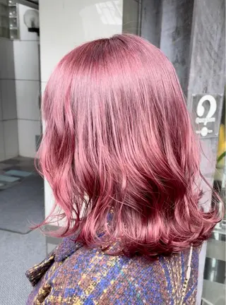 ミディアム カラー 古指 匠巳のヘアスタイル