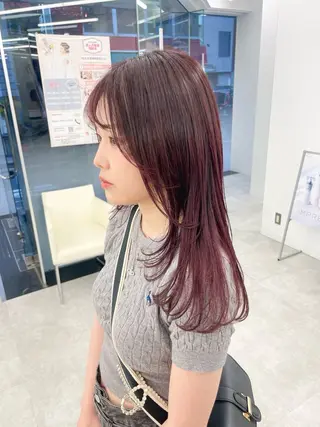 ロング カラー ヘアアレンジ 【Sweep】おじま のぞみのヘアスタイル