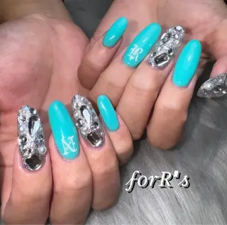 ロング forR's AIKAのネイルデザイン