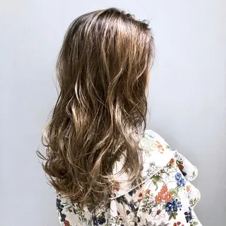 ロング カラー 🌈ぷる艶カラー🌈 髪質改善👑柳沼尚貴のヘアスタイル