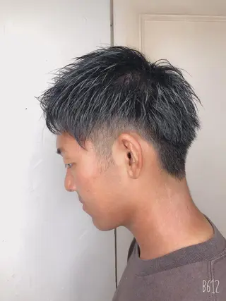 メンズ デザインカラー🎨 下北沢 / 磯部のヘアスタイル