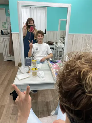 パーマ 🐆アンドウ チカコ🦓のヘアスタイル