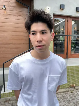 ショート メンズ 五十嵐 雄毅のヘアスタイル