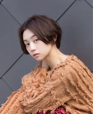 ショート レベンス田町 西谷悠のヘアスタイル