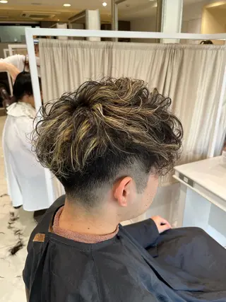 カラー メンズ 佐々木 拓海のヘアスタイル