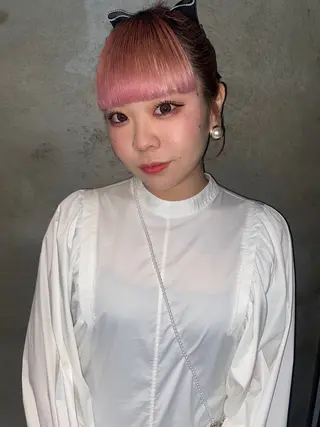 ミディアム カラー nambu-GARDEN所属・上田 昂雅のヘアスタイル