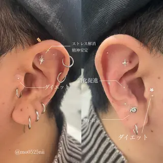 ヘアセット🎀耳つぼ 👂💎MONAMIのヘアスタイル