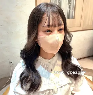 ロング Kanami/韓国風 /艶カラーのヘアスタイル