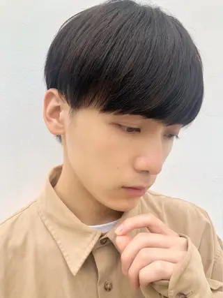 ショート メンズ🍃ナチュラル 韓国風ヘアRENのヘアスタイル