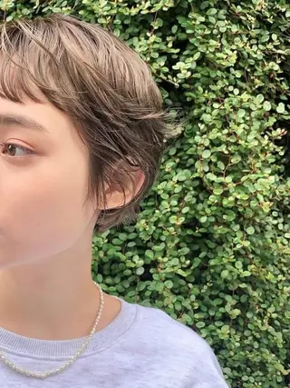 ショート カラー 🌼U24 ヘアデザインラボのヘアスタイル