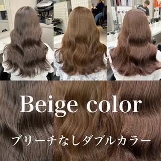 セミロング カラー 【赤み消しカラー】 中野浩太のヘアスタイル