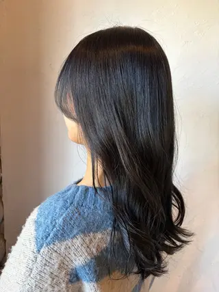 カラー 🐾及部 艶髪|艶 カラーショート|ボブのヘアスタイル