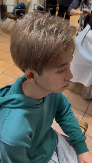 ショート カラー メンズ 朝5分でキマる 村上陸のヘアスタイル