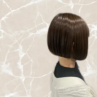 ショート カラー 🦉静かに過ごしたい 方、個室席🦉タナカのヘアスタイル