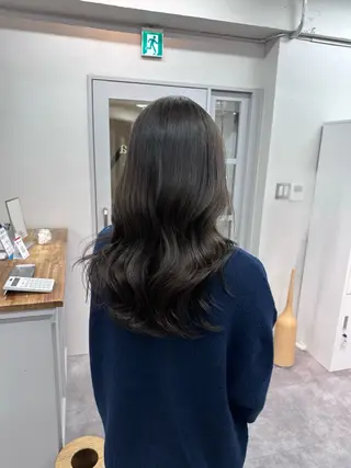 ロング 🫧透明感ワンカラー 🫧mio 🫧のヘアスタイル