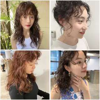 パーマ sliver siki・ayanaのヘアスタイル