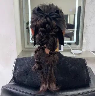 ヘアアレンジ JPCY MIRIYAのヘアスタイル