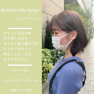 ショート カラー カラー指名No.1 土井新治❄️のヘアスタイル