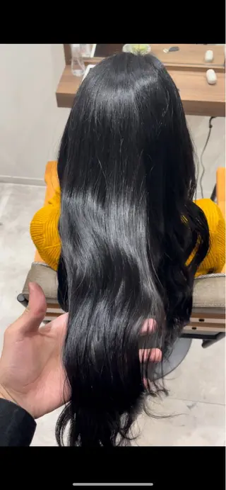 セミロング 朝5分でキマる艶髪 /ヤマダのヘアスタイル