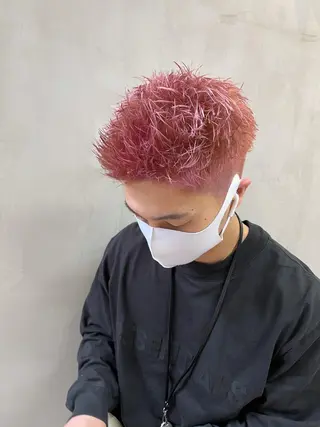 ショート カラー メンズ mee.urawa所属・似合わせショート×透 明感/やじまたかしのヘアスタイル