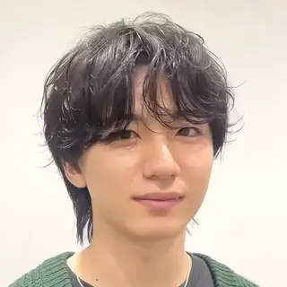 メンズ COALL nex the salon所属・透け感グレージュ ふうか　渋谷のヘアスタイル